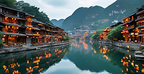 享譽貴陽-黃果樹-大小七孔-西江千戶苗寨--黔靈山公園雙飛五日