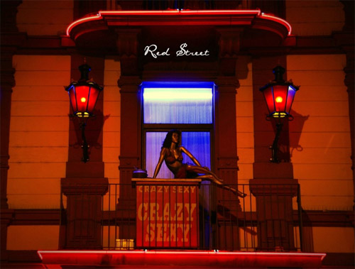 德國極品紅燈區(qū) 夜幕下的誘惑圖片